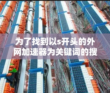 为了找到以s开头的外网加速器为关键词的搜索结果，您可以按照以下策略进行