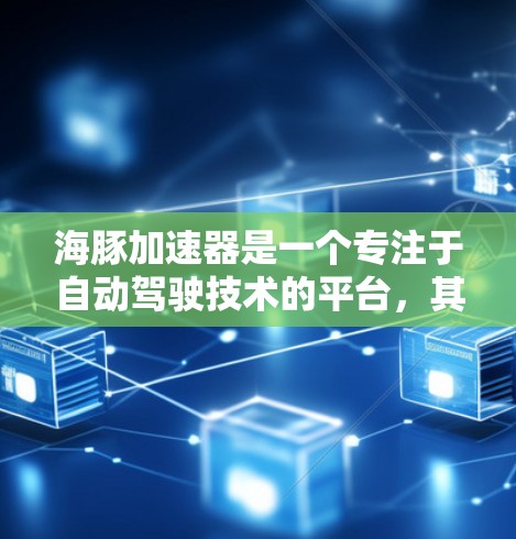 海豚加速器是一个专注于自动驾驶技术的平台，其外网应用主要涉及在自动驾驶汽车上实现实时导航和反馈。以下是关于海豚加速器外网应用的详细分析