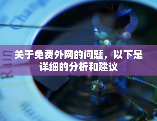 关于免费外网的问题，以下是详细的分析和建议