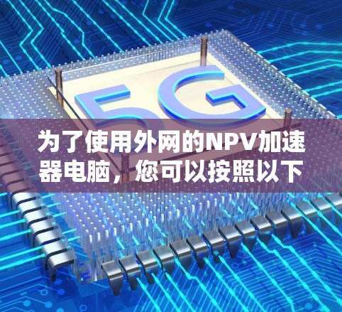 为了使用外网的NPV加速器电脑，您可以按照以下步骤操作