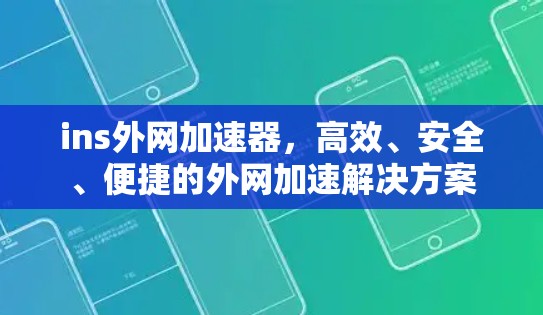 ins外网加速器，高效、安全、便捷的外网加速解决方案