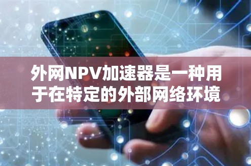 外网NPV加速器是一种用于在特定的外部网络环境下进行净现值（NPV）计算的工具，旨在提高NPV计算的效率和准确性。以下是关于外网NPV加速器的详细分析