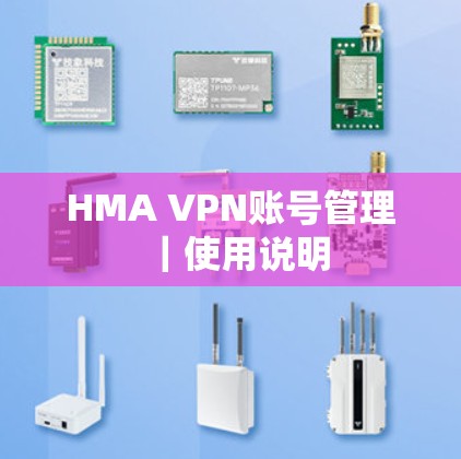 HMA VPN账号管理｜使用说明