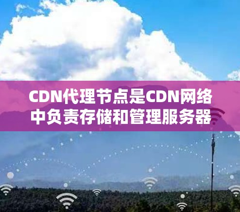CDN代理节点是CDN网络中负责存储和管理服务器的节点，负责将CDN存储资源分配给多个CDN服务器，并提供数据存储和管理功能。以下是详细介绍