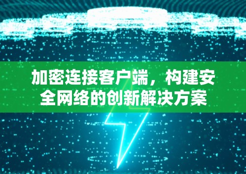 加密连接客户端，构建安全网络的创新解决方案