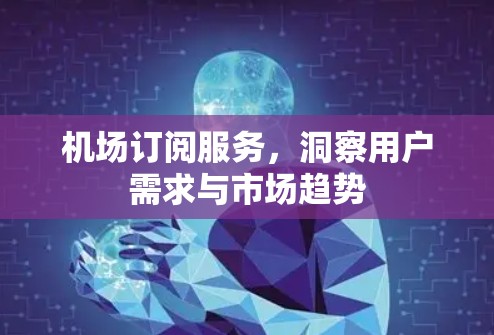 机场订阅服务，洞察用户需求与市场趋势